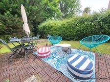 Dinard, La vicomté, Maison pierre rénovée de 147m² , 5 chambres sur jardin  avec Ligne de nage. Studio de 30m²