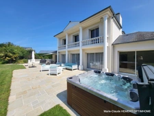 Dinard,St Lunaire, plage de La Fourberie, Maison rénovée de 226m² sur jardin clos de 2000 m² à l'abri des regards.