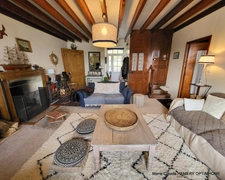 Plouer sur Rance, jolie maison de pierre de 143m² avec 4 chambres en suite et jardin en direct des berges de la Rance