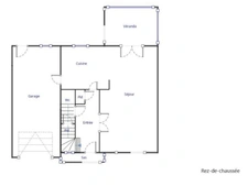 Dinard: Maison de 89m² avec garage sur jardin clos de 353m². 4 chambres. plages et commerces à 15 minutes à pied