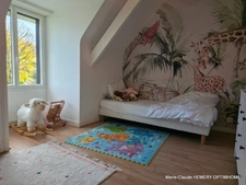 Dinard, La vicomté, Maison pierre rénovée de 147m² , 5 chambres sur jardin  avec Ligne de nage. Studio de 30m²