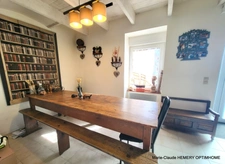 Pleurtuit coté Dinard, maison en pierre  de 129m² offrant un superbe séjour, 4 chambres, un bureau et joli jardin sud.