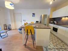 DINARD – RUE GARDINER :Appartement entièrement rénové avec terrasse plein ouest et parking en sous-sol