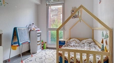 Appartement de type 3 avec balcon et parking en sous sol