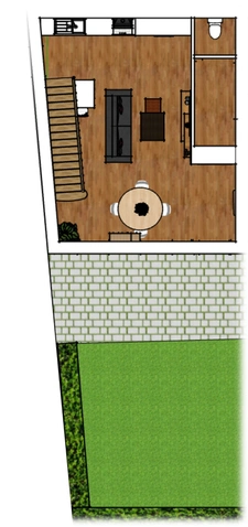 Toulouse - Barrière de Paris - Maison 3 pièces à aménager avec jardin