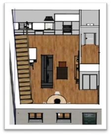 Toulouse - Barrière de Paris - Maison 3 pièces à aménager avec jardin