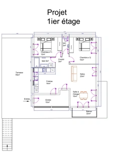 Appartement à vendre 3/4 pièces SAINT LAURENT DU VAR (06)