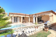 TOP AFFAIRE !! VILLA T6 PLAIN-PIED AVEC GARAGE & PISCINE - À VIAS  (34)