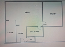 Appartement à vendre 3 pièces GRENOBLE (38) - Bel appartement de 54 m² avec cave et garage, au centre de Grenoble
