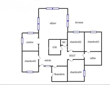 House for sale in LOMBEZ (32) with 5 rooms and swimming pool