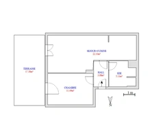 Marseille 13ème (Chutes-Lavie) – T2 42 m² avec terrasse & parking au sous-sol (DPE A/A)