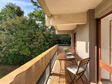 T2 lumineux avec deux balcons, vue dégagée sur jardin – Marseille 12e La Fourragère