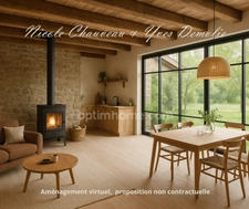 Ensemble immobilier de caractère à rénover, avec grange, au cœur de la nature – Le Vernet-la-Varenne