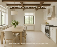 Ensemble immobilier de caractère à rénover, avec grange, au cœur de la nature – Le Vernet-la-Varenne