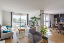 CAEN centre - Grand T2 lumineux avec terrasses et box fermé - 64.16 m2 - 1 chambre - 5ème étage avec ascenseur - 
