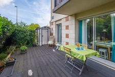 Cabourg Plage - Appartement de type T2 de 34 m2 avec terrasse de 35 m2 - 1 chambre - Plain pied - Cave - Parking
