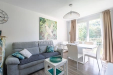 Proximité de Honfleur - Appartement de type T2 cabine - 38.40 m2 - 2 chambres - Terrasse - Parking - 1er étage sans ascenseur