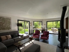 Hauteurs de Honfleur - Maison contemporaine - 222 m2 au sol - 1 suite en RDC -  3 chambres - Garage - Terrain 2670 m2