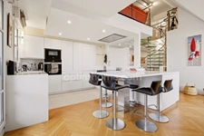 DEAUVILLE - Appartement Duplex - 138.46 m2 au sol - 3 chambres - Terrasses et balcon -  Vue mer - Parking - Cave