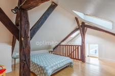 Honfleur centre ville - Appartement de type T3 en duplex - 77.20 m2 au sol, 56.60 m2 carrez - 2 chambres 