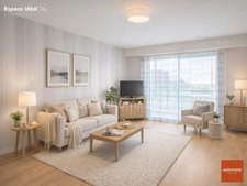 CABOURG PLAGE – Superbe Studio de 25.40 m2 avec terrasse plein sud et Parking – A 20 m de la mer !