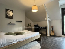 Hauteurs de Honfleur - Maison contemporaine - 222 m2 au sol - 1 suite en RDC -  3 chambres - Garage - Terrain 2670 m2