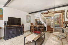 TOUQUES CENTRE – MAISON DE CHARME EN PIERRE – 65 m² – 2 CHAMBRES – TERRASSE INTIME DE 12 m²