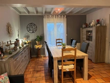 Proximité de Honfleur - Maison sur sous sol -  135 m2 - 4/5 chambres - Terrain 654 m2 -                                                                                            