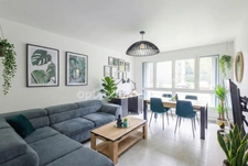 Honfleur – Grand T2 lumineux - Plain pied – 55 m² - 1 chambre - Parking