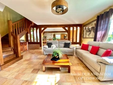 Confortable propriété de 4 chambres - Spacieuse pièce à vivre -  Garage - A seulement 10 minutes des plages de Deauville 