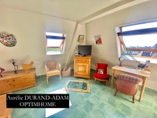 Bel Appartement T1meublé, lumineux avec vue dégagée sur la Touques  - Cave - Ascenseur - Dernier étage -