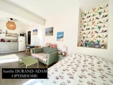 Très agréable studio meublé à vendre à deux pas de la plage - Cave - Emplacement recherché !