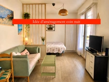 Très agréable studio meublé à vendre à deux pas de la plage - Cave - Emplacement recherché !
