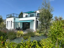 HONFLEUR - Très belle maison contemporaine individuelle aux prestations haut de gamme -  Garage - Terrasses