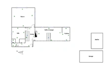 Maison de charme avec vue exceptionnelle sur les bocages normands - 3 Chambres - Petite Dépendance et Garage.