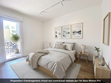 Appartement T3 ultra lumineux - Grand balcon - Garage fermé - Place de stationnement privative