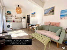 Très agréable studio meublé à vendre à deux pas de la plage - Cave - Emplacement recherché !