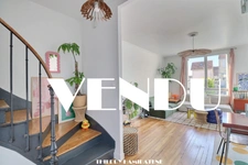 COEUR COLONIE !! IDEAL JEUNE COUPLE TRES BELLE MAISON 1930 ENTIEREMENT RENOVEE 84M2 4 PIECES 3/4 CHAMBRES S/SOL TOTAL JARDIN ET PARKING INTERIEUR