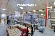 LOCAUX D ACTIVITES INDEPENDANT + STOCKAGE ET BUREAUX SURFACE TOTAL 1100M2 SUR PARCELLE TOTAL 2800M2 ACCES POIDS LOURDS