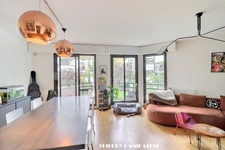 JULES GUESDE RESIDENCE STANDING RIVER SEINE TRES BEL APPARTEMENT ELEGANT DE 88M2 4 PIECES 2 CHAMBRES AVEC 1 PARKING EN S/SOL