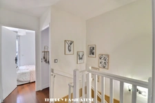 COTEAUX LIMITE SANNOIS  DERNIER ETAGE TRES BEL APPARTEMENT DUPLEX TERRASSE 4 PIECES 80M2 3 CHAMBRES DOUBLE PARKING EN S/SOL