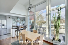 COTEAUX LIMITE SANNOIS !! COUP DE COEUR ASSURE MAGNIFIQUE APPARTEMENT EN DUPLEX AVEC TERRASSE 117M2 -6 PIECES -4CHAMBRES DOUBLE PARKING EN S/SOL 