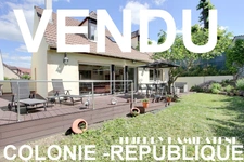 COLONIE ! HAUT REPUBLIQUE -PARC FLORAL -ST GENEVIEVE -TRES BELLE MAISON 160M2 HABT 7 PIECES 4 CHAMBRES TERRASSE ET JARDIN -S/SOL TOTAL 100M2
