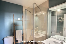 COTEAUX LIMITE SANNOIS !! COUP DE COEUR ASSURE MAGNIFIQUE APPARTEMENT EN DUPLEX AVEC TERRASSE 117M2 -6 PIECES -4CHAMBRES DOUBLE PARKING EN S/SOL 
