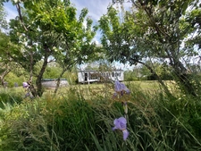 CORPS DE FERME AVEC DEPENDANCES ET GRAND MOBILHOME SUR TERRAIN SUR VEGETALISE DE 2ha16a90ca aux allures de camping! 250000€