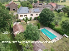 MAISON EN PIERRE RENOVEE  200m² avec deuxieme batisse autonome à amenager en gîte 