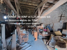 CORPS DE FERME AVEC PIGEONNIER DEPENDANCES +LOCAL COMMERCIAL + STOCKAGE+ TERRAIN EN UA2  319900€