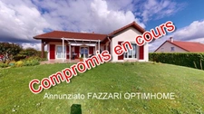 A vendre en exclusivité, proche de la Belgique et du Luxembourg, une spacieuse maison individuelle de plain-pied, d’une surface habitable de 146.93m² (quatre chambres), sur un beau terrain de 2562M²!