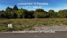 Stenay 55700 terrain à bâtir viabilisé 737 m² Lot n° 4   |   Lotissement Les Vergers   |   37 165 € honoraires inclus