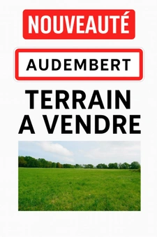 Terrain à bâtir Audembert
